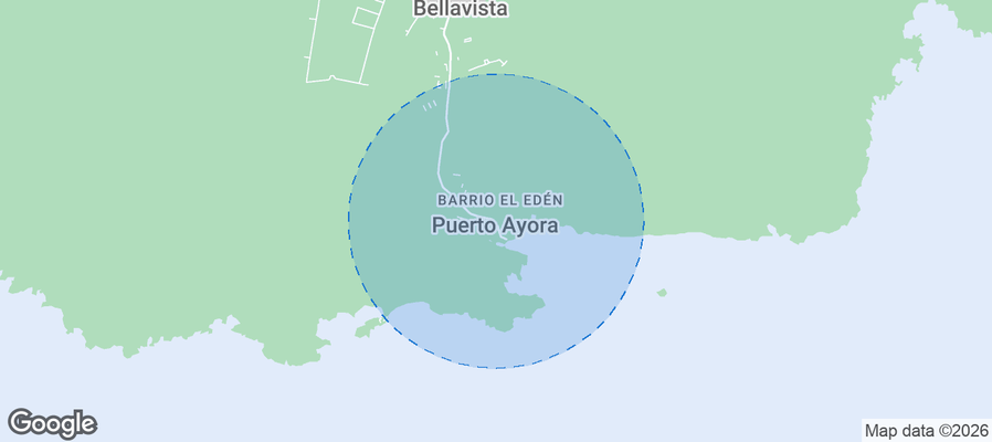 Parroquia Puerto Ayora Airbnb map